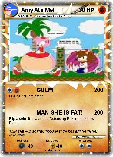 Pokemon Amy Ate Me!