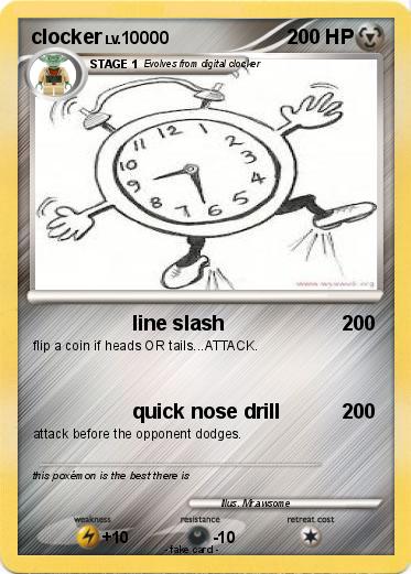 Pokemon clocker