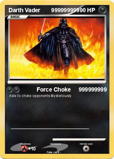 Pokemon Darth Vader       999999999