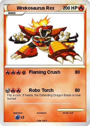 Pokemon Wrekosaurus Rex
