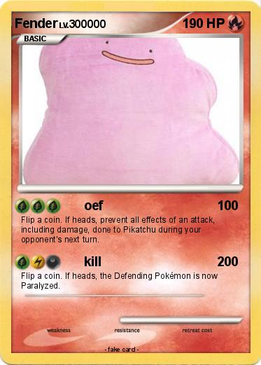 Pokemon Fender