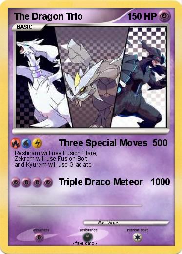 Pokemon The Dragon Trio