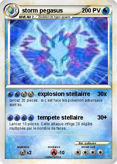 Pokemon storm pegasus