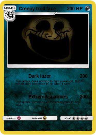 Pokemon Creepy troll face