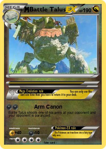 Pokemon Battle Talus