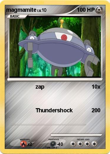 Pokemon magmamite