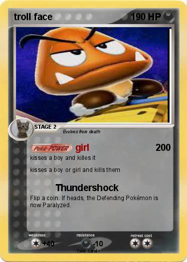 Pokemon troll face