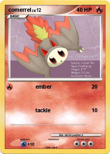Pokemon comerrel
