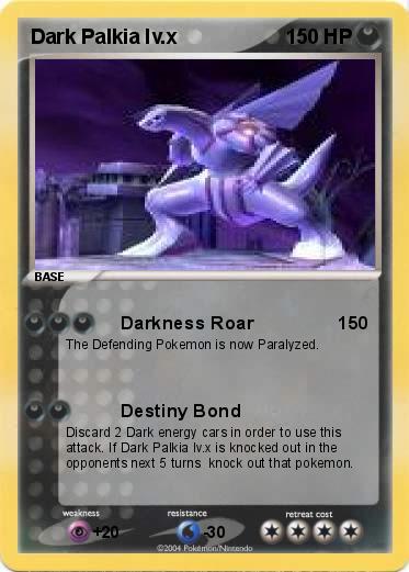Pokemon Dark Palkia lv.x