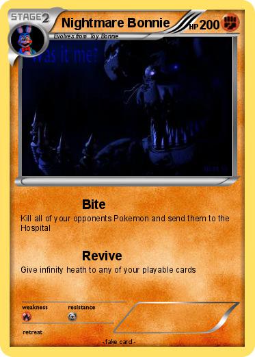 Pokemon Nightmare Bonnie