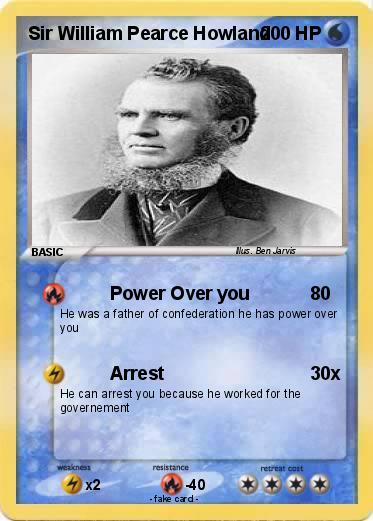 Pokemon Sir William Pearce Howland