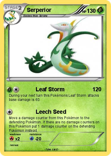 Pokemon Serperior