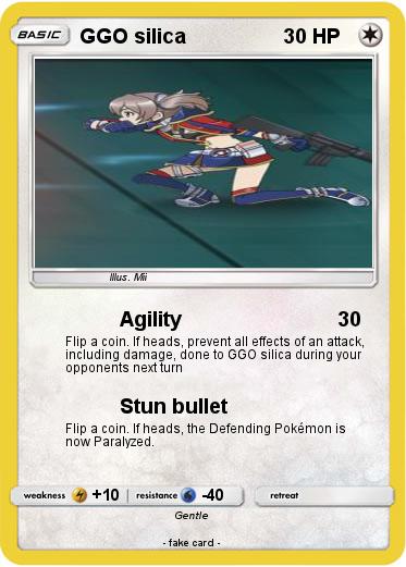 Pokemon GGO silica