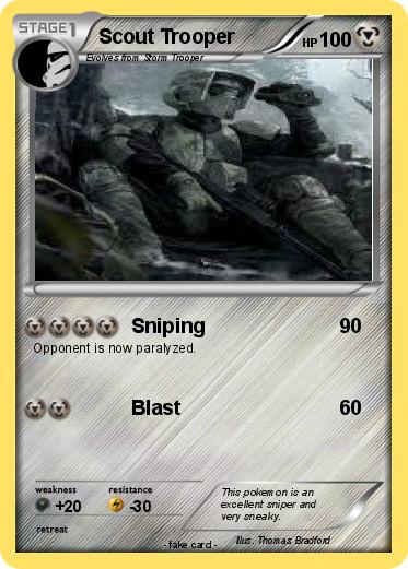Pokemon Scout Trooper