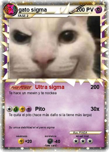 Pokemon gato sigma