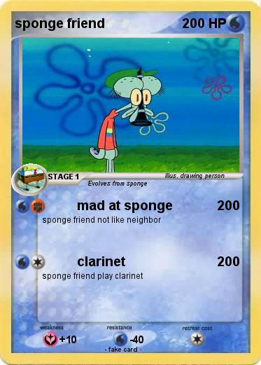 Pokemon sponge friend