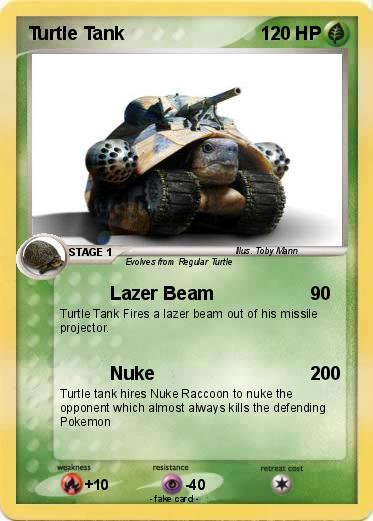 Pokemon Turtle Tank
