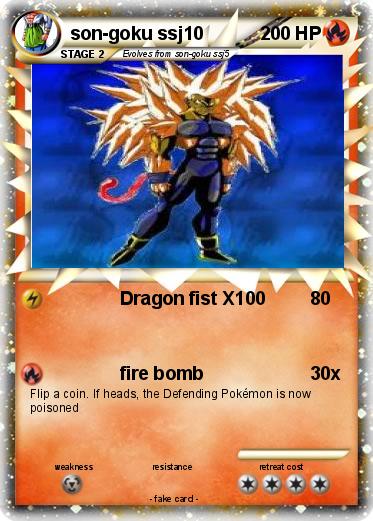 Pokemon son-goku ssj10