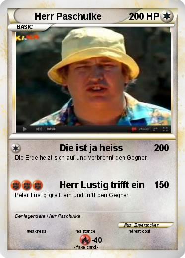Pokemon Herr Paschulke