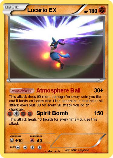 Pokemon Lucario EX