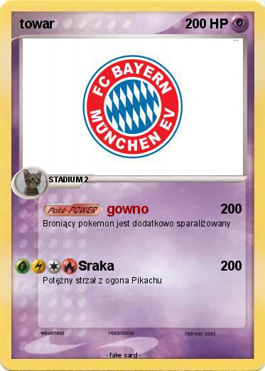 Pokemon towar