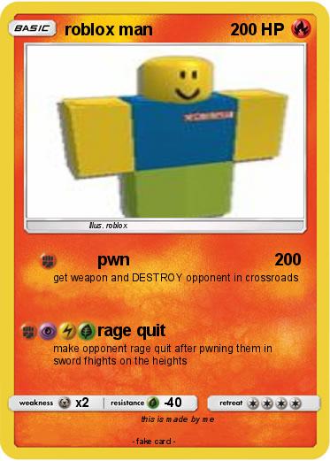 Pokemon roblox man