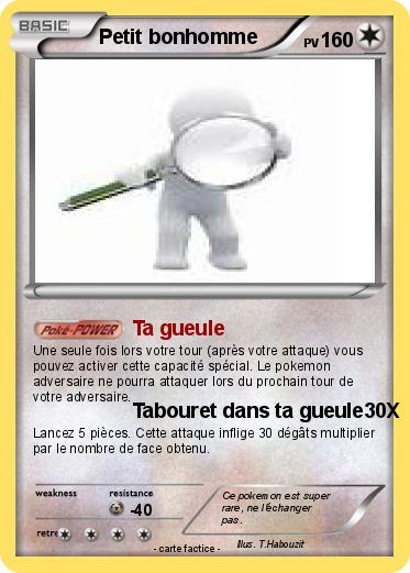 Pokemon Petit bonhomme