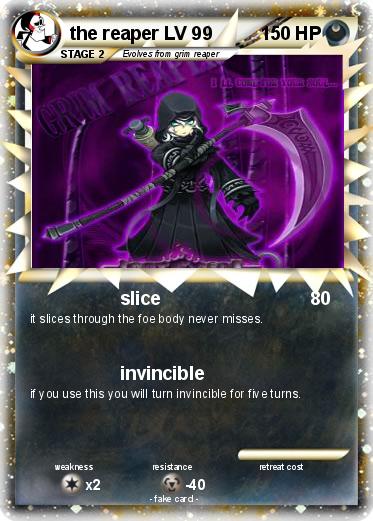 Pokemon the reaper LV 99