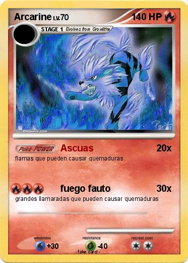 Pokemon Arcarine