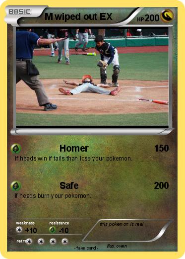 Pokemon M wiped out EX