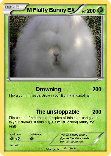 Pokemon M Fluffy Bunny EX
