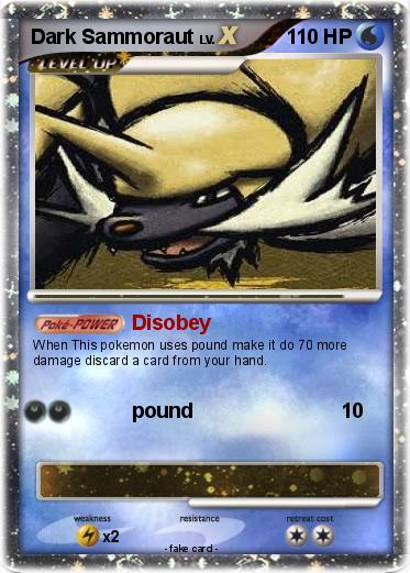 Pokemon Dark Sammoraut
