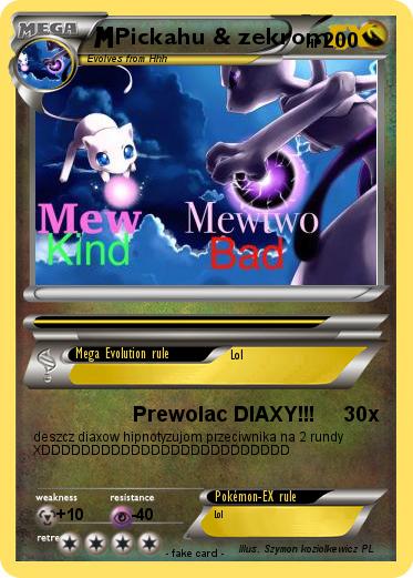 Pokemon Pickahu & zekrom