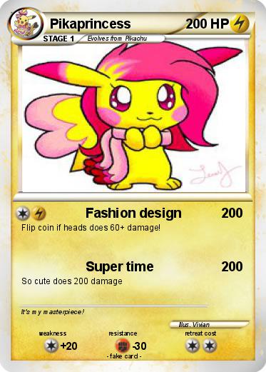 Pokemon Pikaprincess