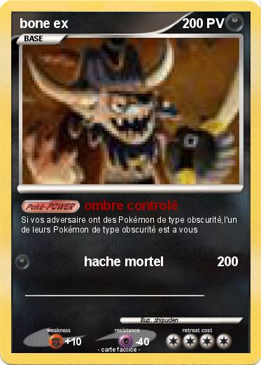 Pokemon bone ex