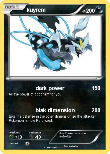 Pokemon kuyrem
