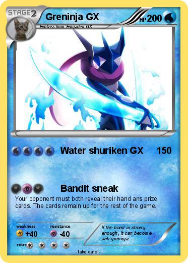 Pokemon Greninja GX