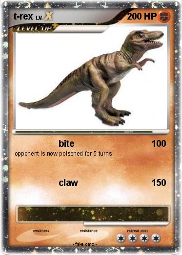 Pokemon t-rex