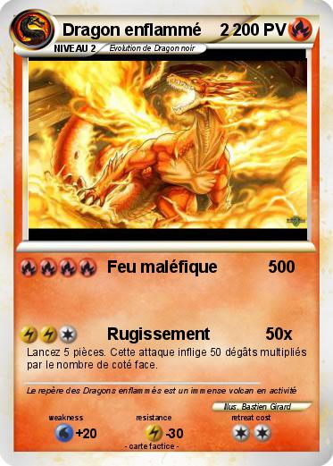 Pokemon Dragon enflammé    2