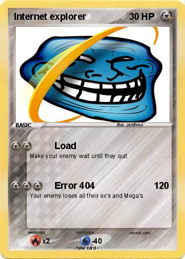 Pokemon Internet explorer