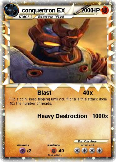 Pokemon conquertron EX                0