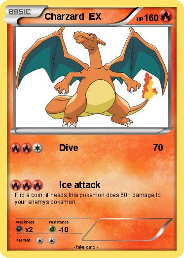 Pokemon Charzard  EX