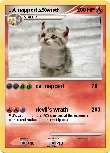 Pokemon cat napped