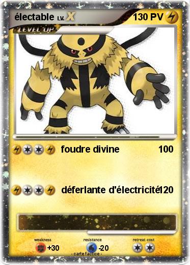 Pokemon électable