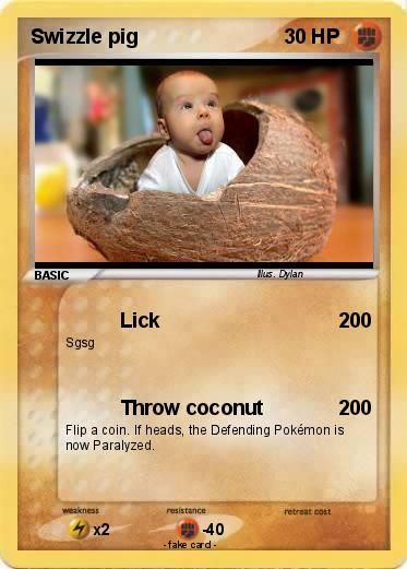 Pokemon Swizzle pig