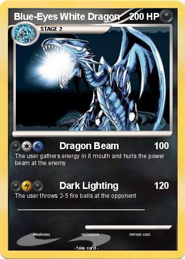 Pokemon Blue-Eyes White Dragon