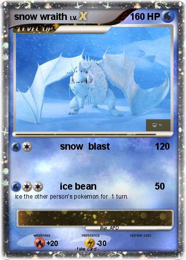 Pokemon snow wraith