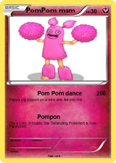 Pokemon PomPom msm
