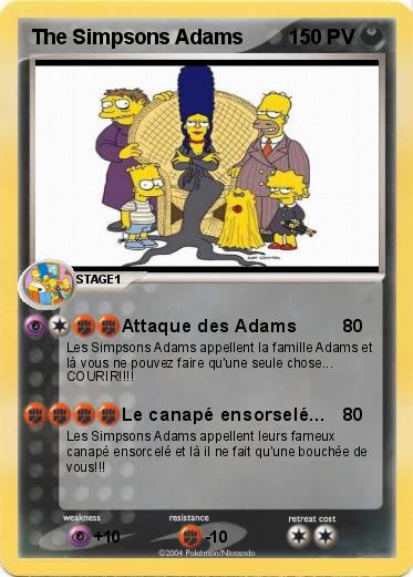 Pokemon The Simpsons Adams