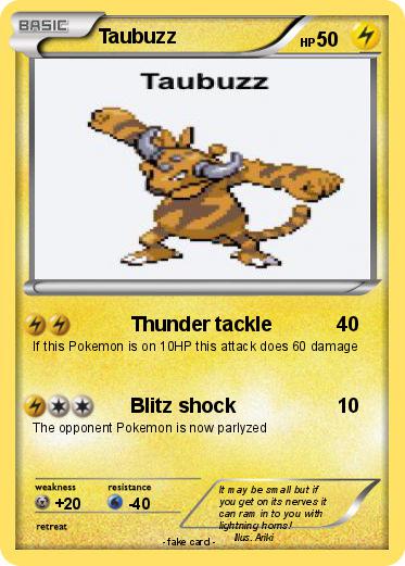 Pokemon Taubuzz